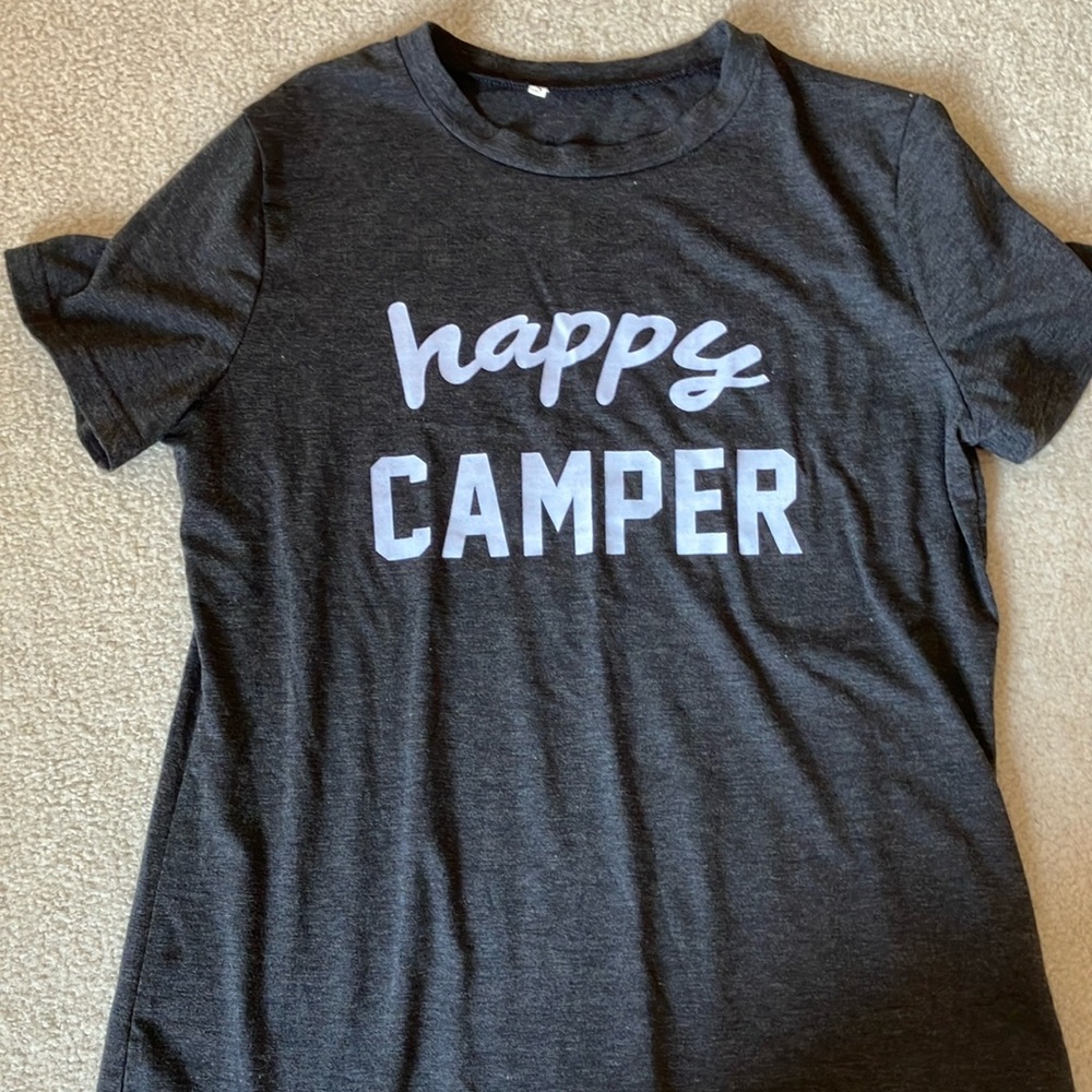 Happy camper t shirt